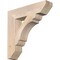 Ekena Millwork Olympic Slat Smooth Bracket, Douglas Fir, 5 1/2"W x 26"D x 26"H BKT06X26X26OLY06SDF - alternate 1
